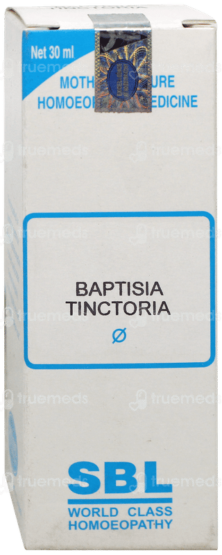 Sbl Baptisia Tinctoria Q Mother Tincture 30Ml